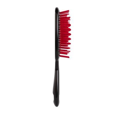 UNbrush Detangling Hair Brush in Canyon Red with side view