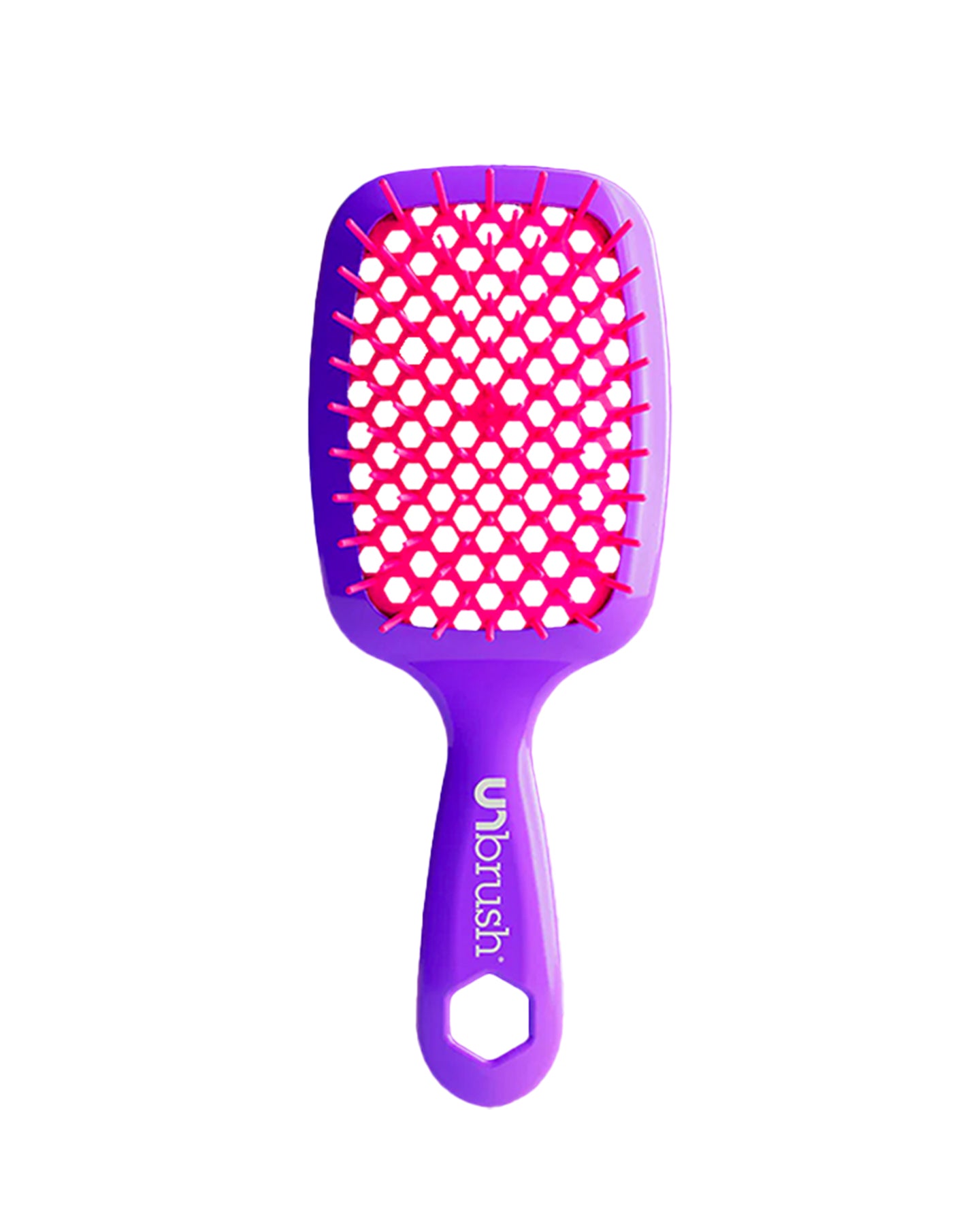 UNbrush Detangling Hair Brush Neon - Electric Berry – FHI Heat™