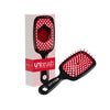 UNbrush Detangling Hair Brush in Canyon Red with packaging