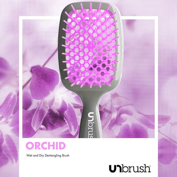 UNbrush Detangling Hair Brush - Orchid