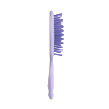 UNbrush Pastel Detangling Hair Brush in Lilac Purple swatch front view