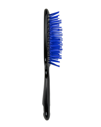 UNbrush Detangling Hair Brush in Galaxy Dark Blue side view