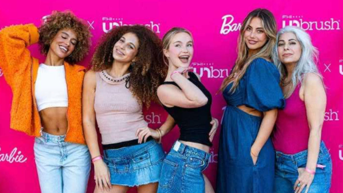 Official image for FHI Heat and Mattel launch Barbie x UNbrush collaboration