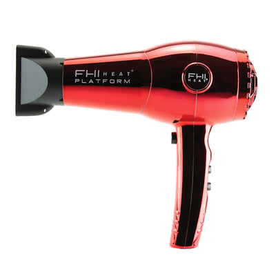 Nano Lite Pro 1900 Hair Dryer - Limited Chrome Collection - Red Chrome - side view