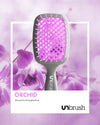 Brosse à cheveux démêlante UNbrush - Orchidée