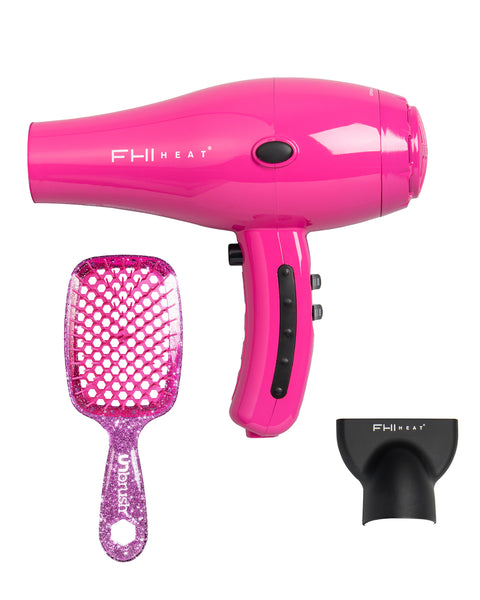 Rose Quartz Glitter 2000 Dryer Duo Set – FHI Heat™