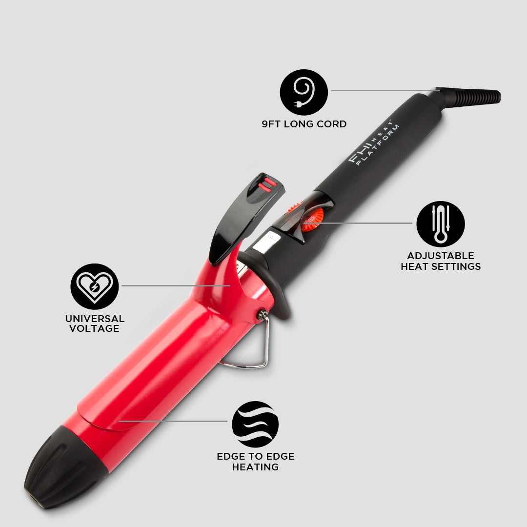FHI Heat Tourmaline Curling Iron in 1 1 2 Inch FHI Heat