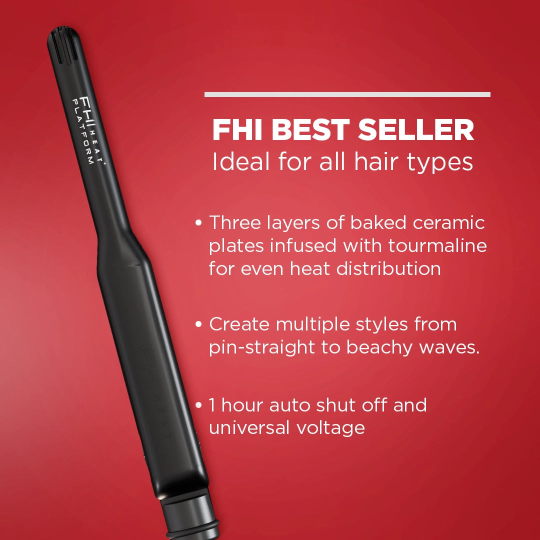 FHI Heat Flat Iron 1 2 Tourmaline Ceramic Hair Straightener FHI Heat