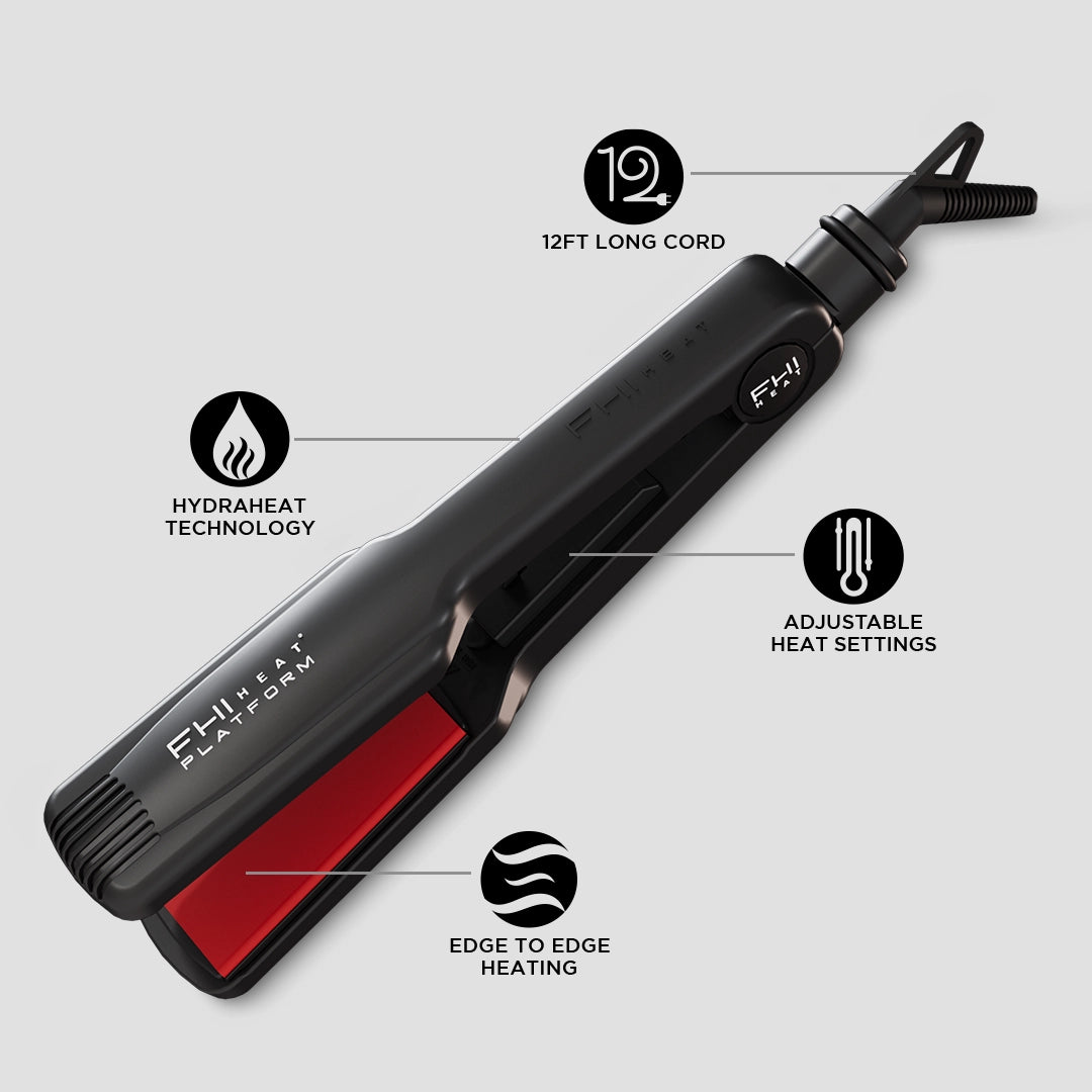 FHI Heat Flat Iron 1 3 4 Tourmaline Ceramic Hair Straightener FHI Heat
