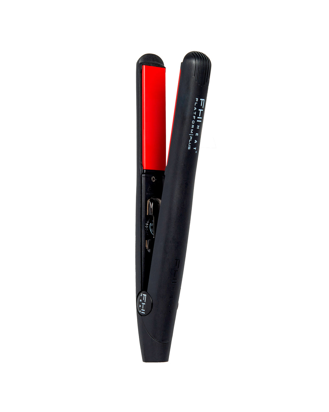 Flat Iron Tourmaline Curved Hair Straightener In 1 Inch 