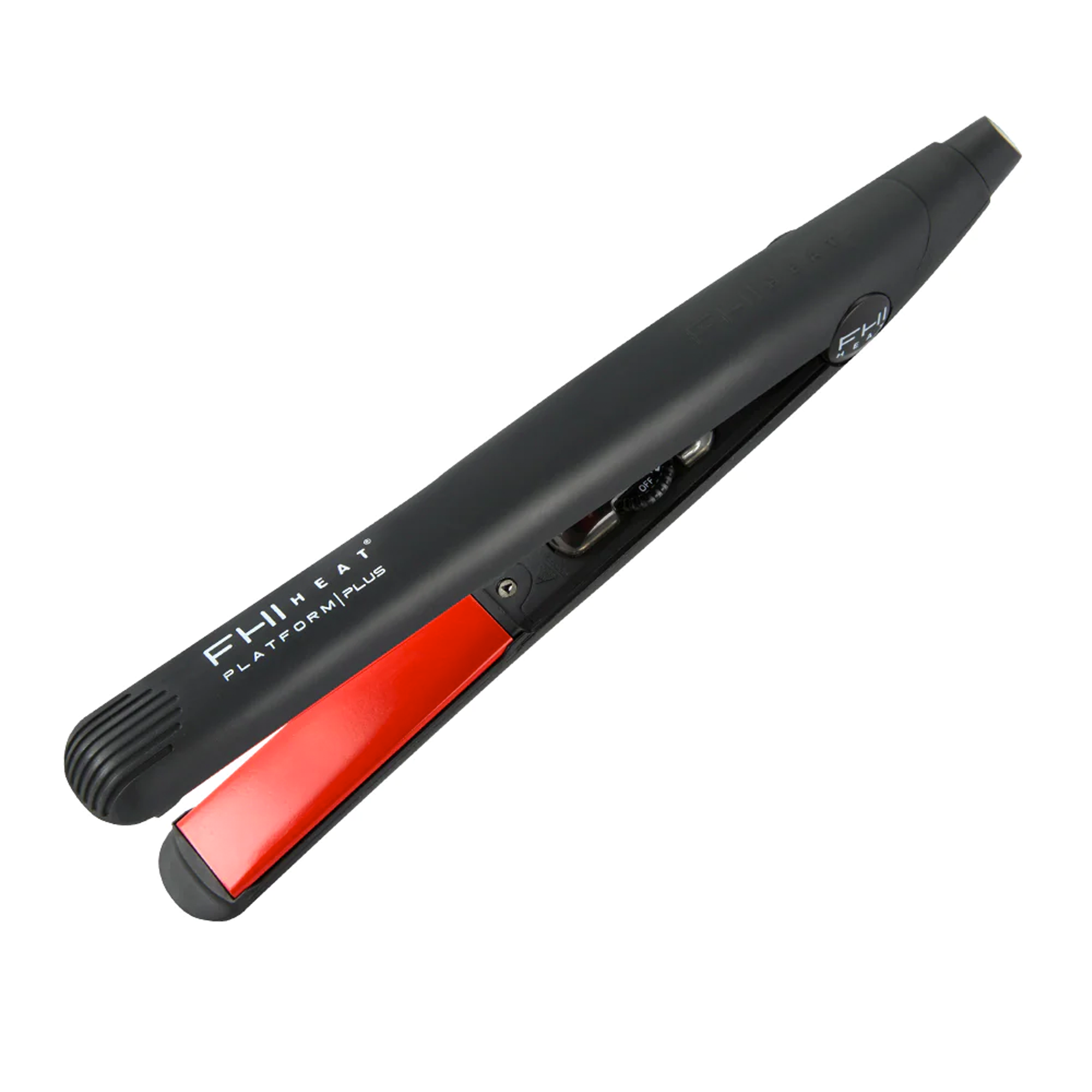 Flat Iron Tourmaline Curved Hair Straightener In 1 Inch FHI Heat