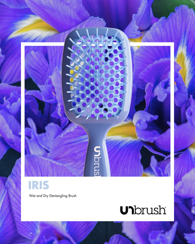 UNbrush Detangling Hair Brush - Iris