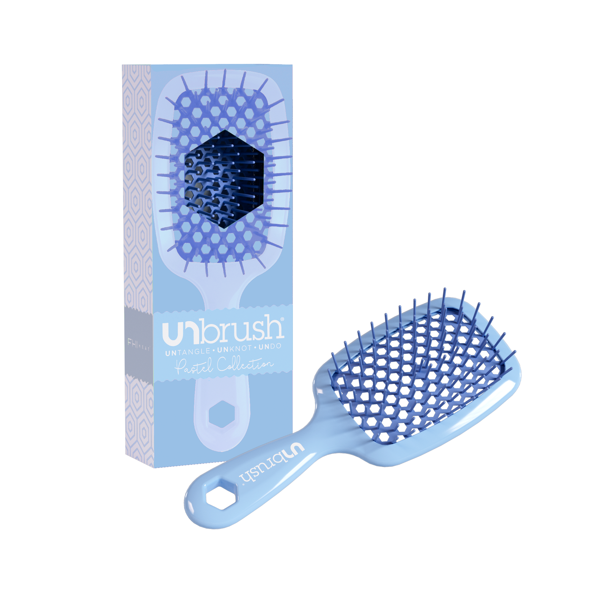UNbrush Detangling Hair Brush Periwinkle FHI Heat unbrush-detangling-hair-brush-periwinkle-fhi-heat
