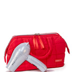White Sparkle Mini Dryer & Travel Bag Gift Set