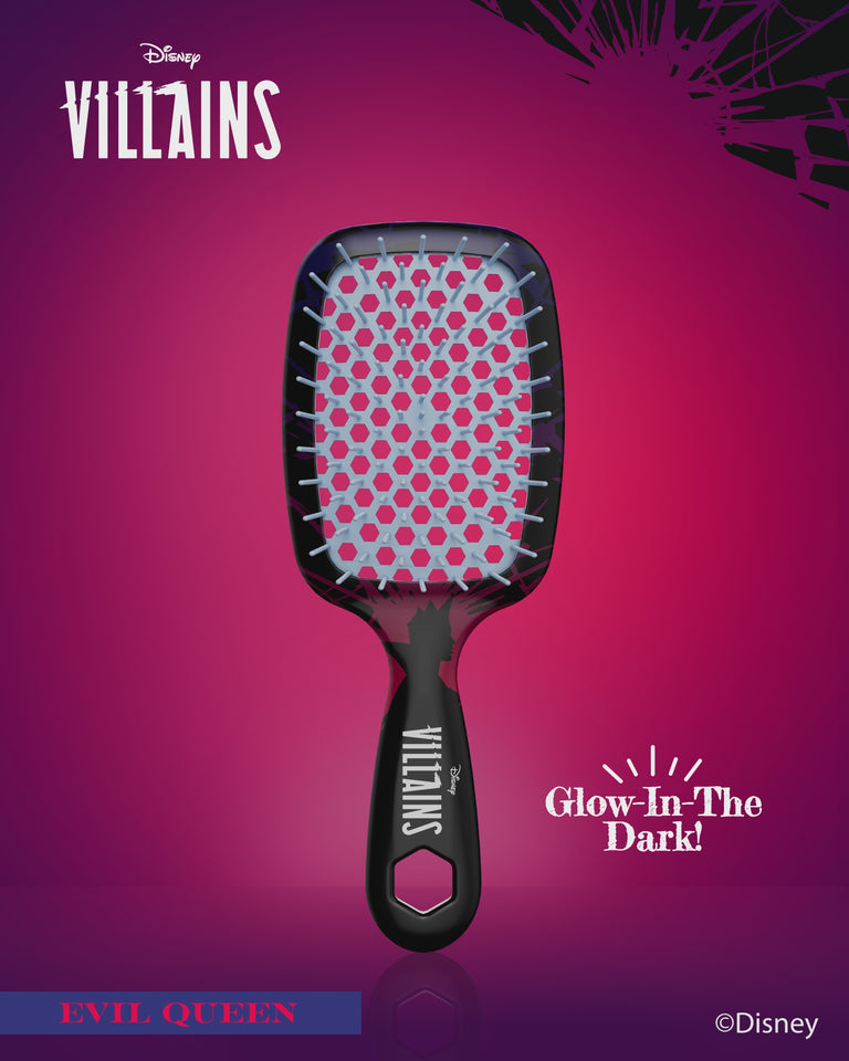 gif of Disney Villains Brushes, on different color backgrounds