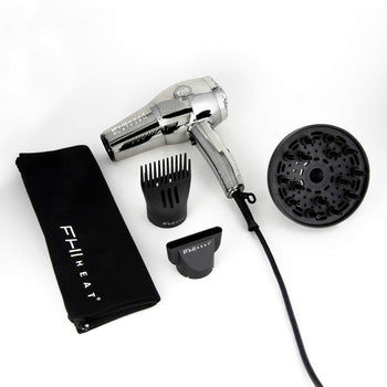 FHI HEAT Platform 1900 Hair Dryer and Unbrush Detangling Brush Duo Set